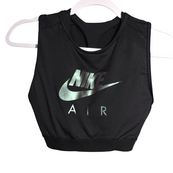 Nike Air Swoosh Women's Medium-Support High-Neck Sports Bra Athletic Size M - Picture 1 of 7